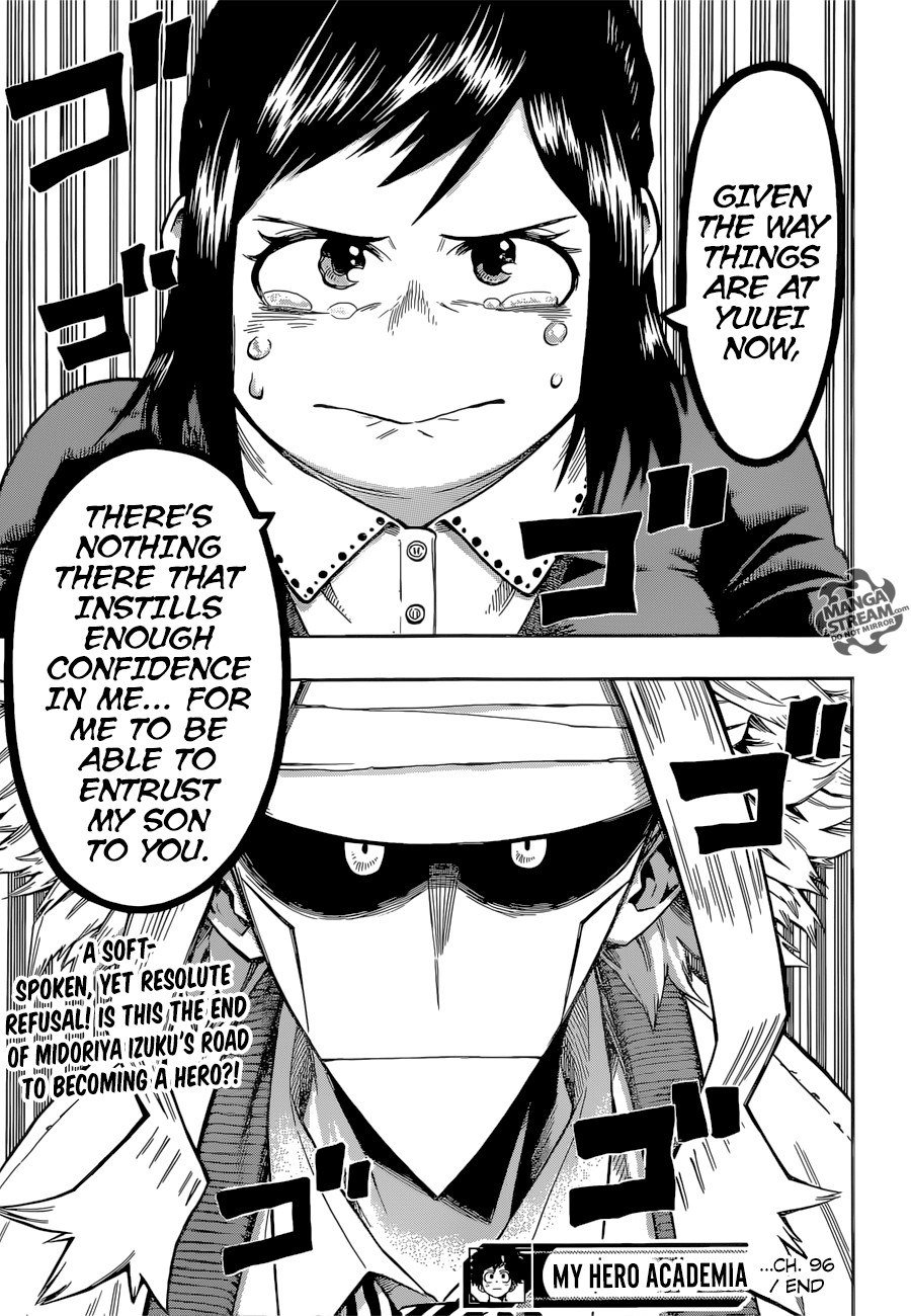 Boku no Hero Academia Chapter 96 20